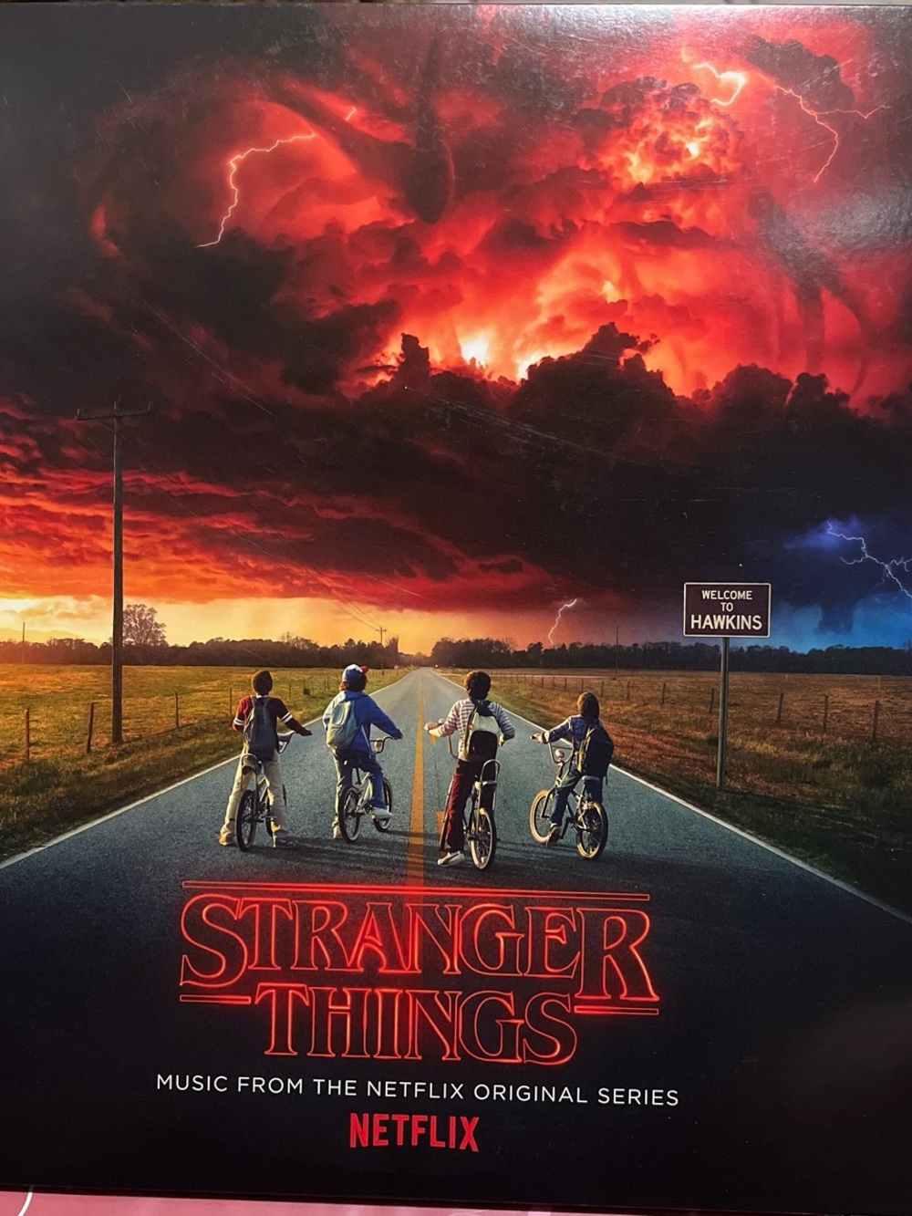 Netflix Stranger Things Vinyl — Red, Black